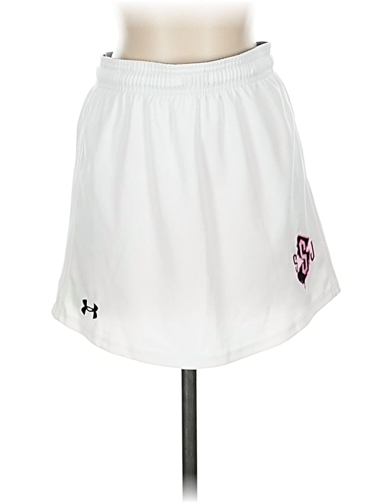 Pre-owned Under Armour Casual Skirt In White
