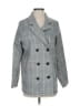 Shein Checkered-gingham Gray Blazer Size 4 - photo 1
