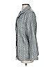 Shein Checkered-gingham Gray Blazer Size 4 - photo 5