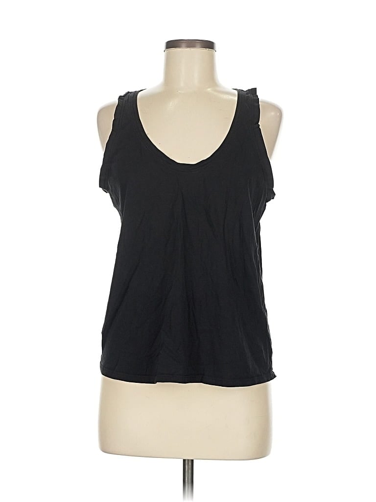 Pre-owned Express Tank Top Black Halter Neckline Tops