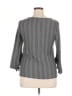 W5 Gray 3/4 Sleeve Blouse Size XL - photo 2