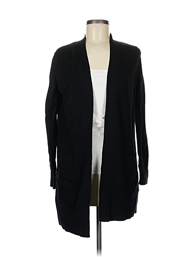 Pre-owned Gap Cardigan Sweater In Black