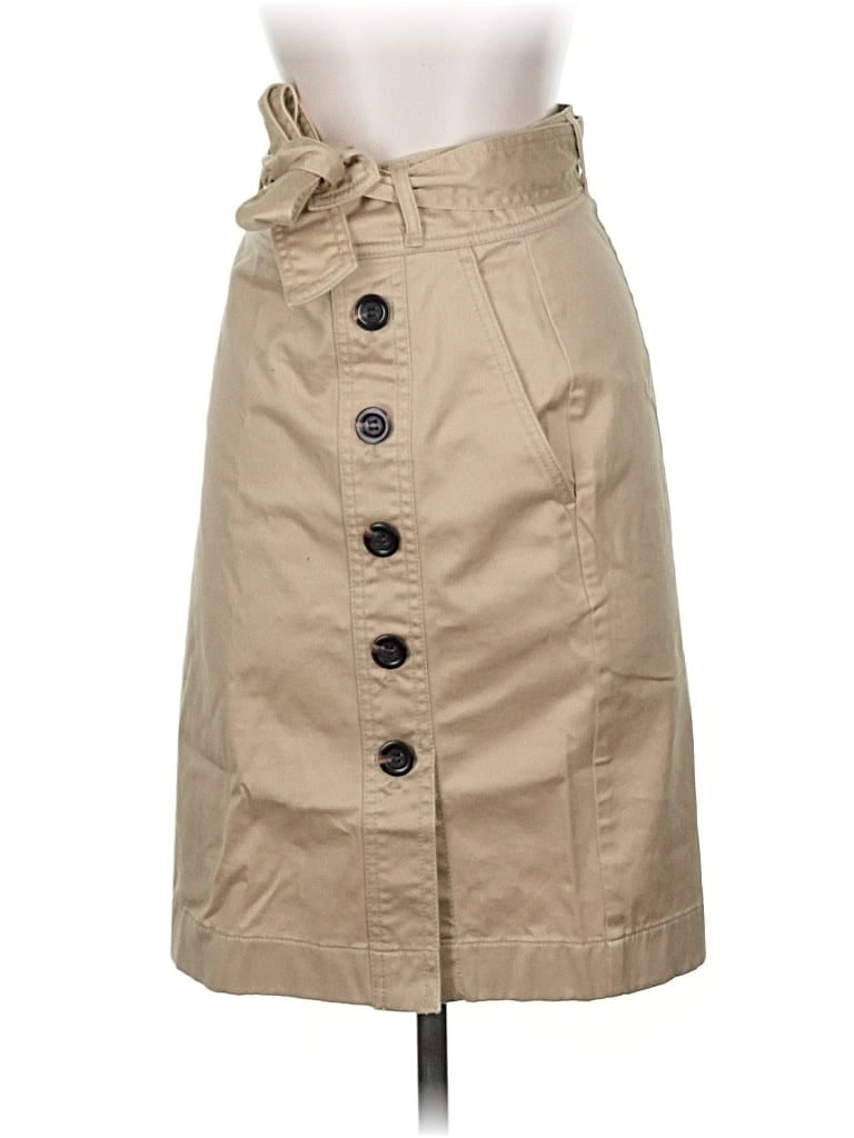 Pre-owned Ann Taylor Casual Skirt In Brown