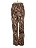 Zara Animal Print Brown Casual Pants Size M - photo 1