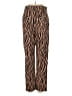 Zara Animal Print Brown Casual Pants Size M - photo 2