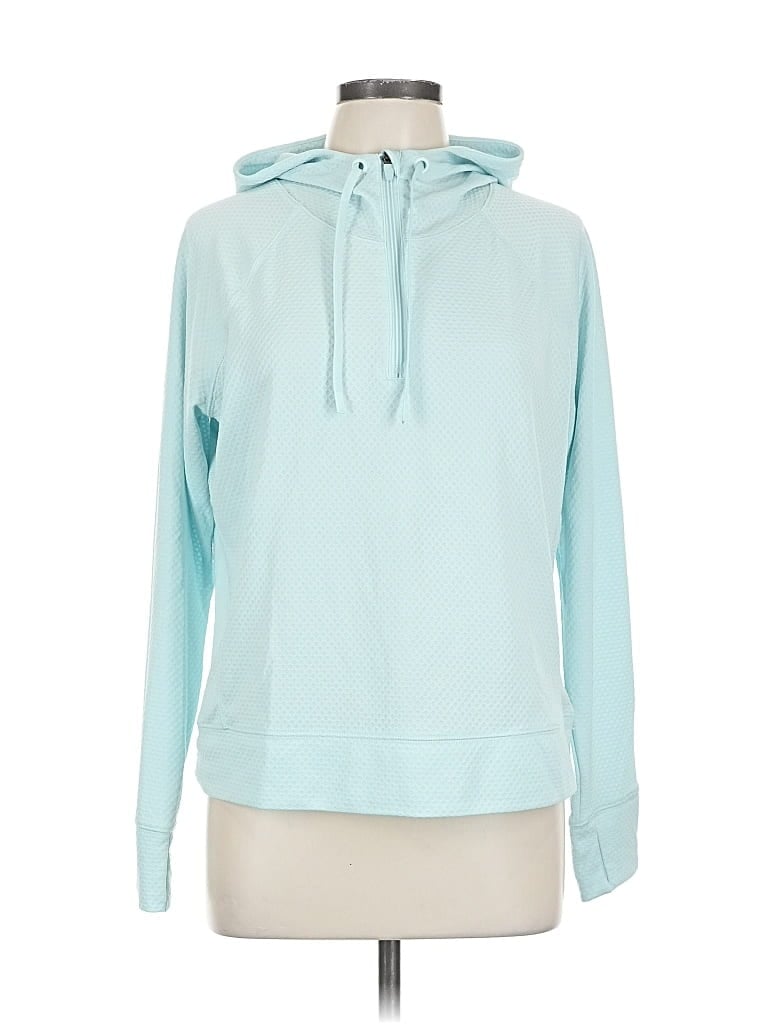 Pre-owned Xersion Pullover Hoodie In Blue