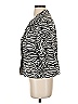 Susan Bristol Animal Print Ivory Blazer Size S - photo 5