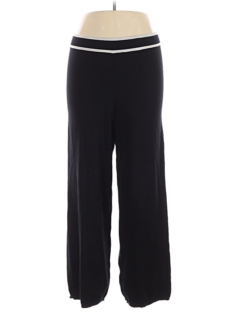Pre-owned Mng Casual Pants In Black
