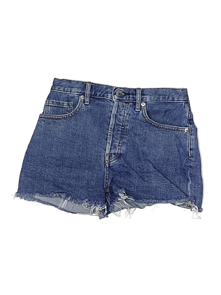 Pre-owned Everlane Denim Shorts In Blue