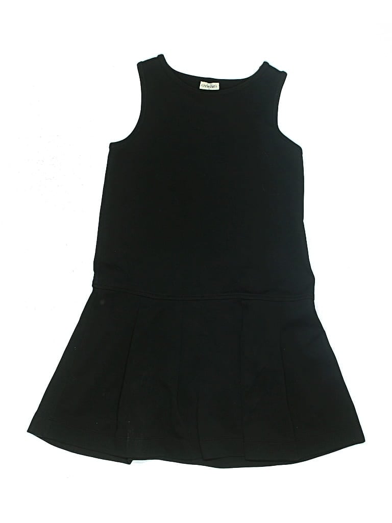 Pre-owned Crewcuts Outlet Kids' Dress In Black