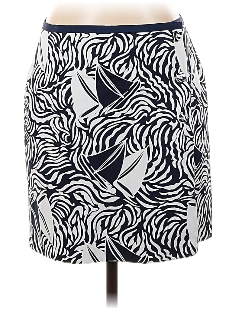 Pre-owned Vineyard Vines Casual Skirt In White