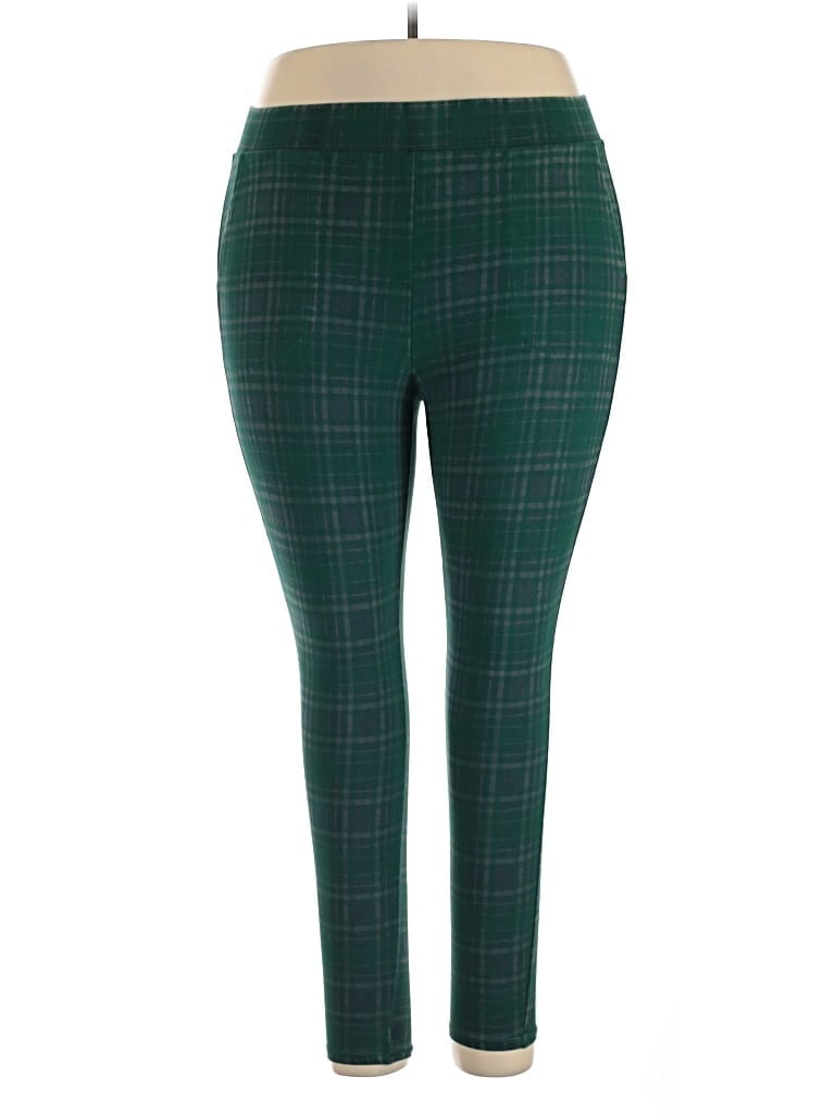 Pre-owned Torrid Leggings In Green