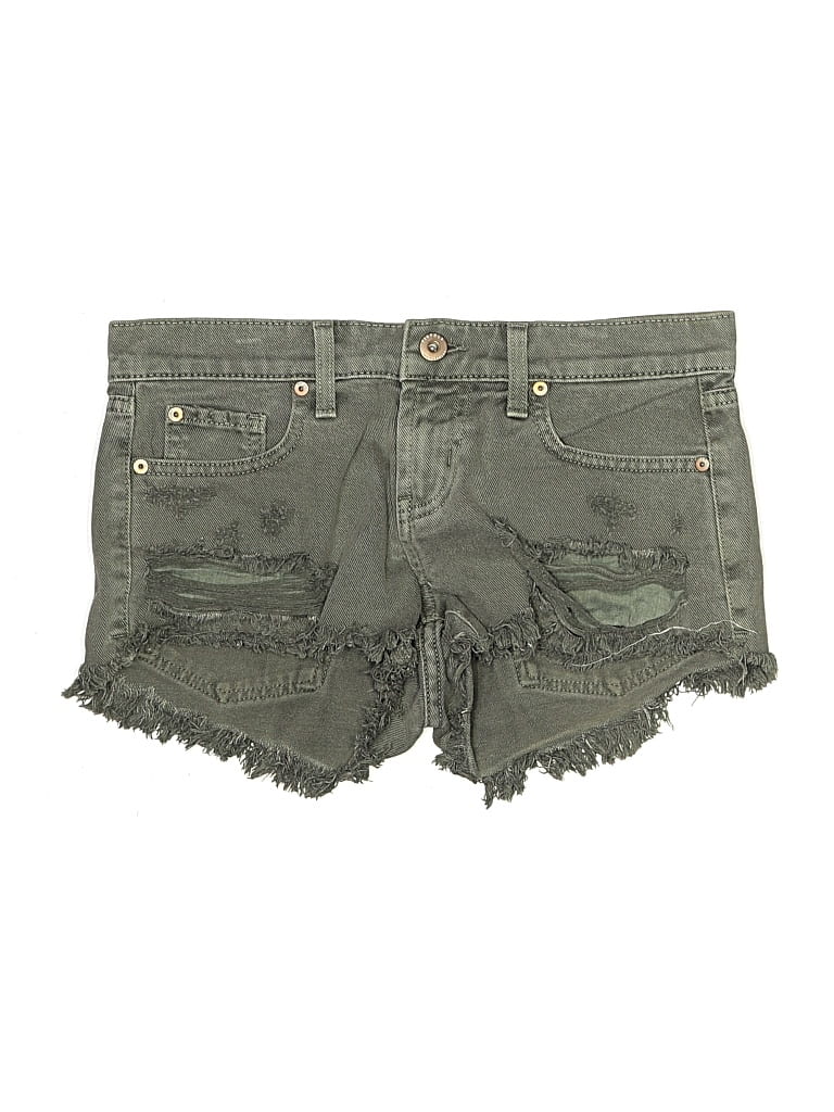 Pre-owned Pistola Denim Shorts In Green