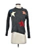 Madewell 100% Merino Wool Stars Gray Wool Pullover Sweater Size XXS - photo 1