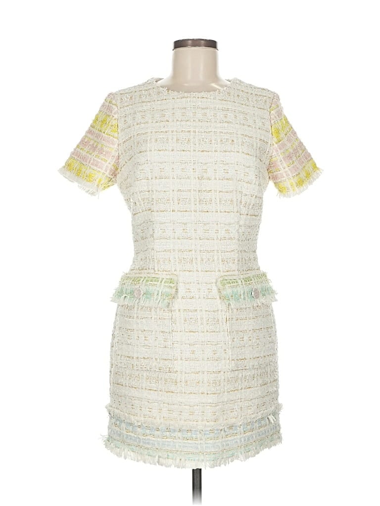 Pre-owned Vici Cocktail Dress In White