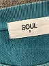 Soul 100% Cotton Teal Sweatshirt Size S - photo 7