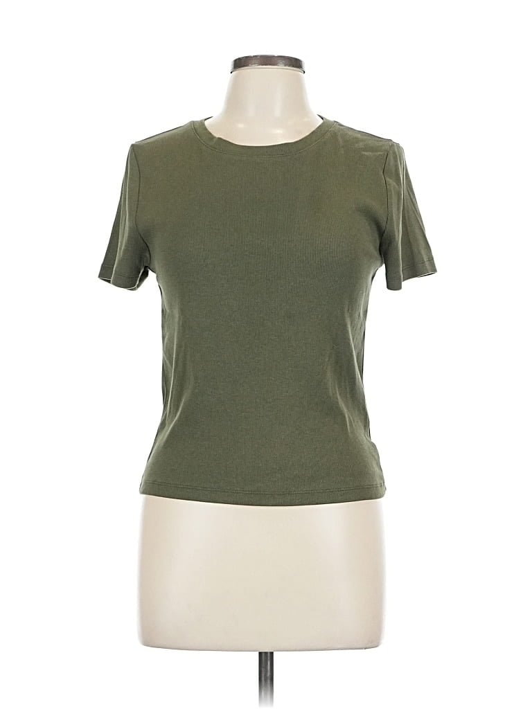 Pre-owned Gap Short Sleeve T-shirt In Green