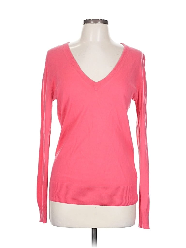 Pre-owned J.crew Factory Store Long Sleeve T-shirt In Pink