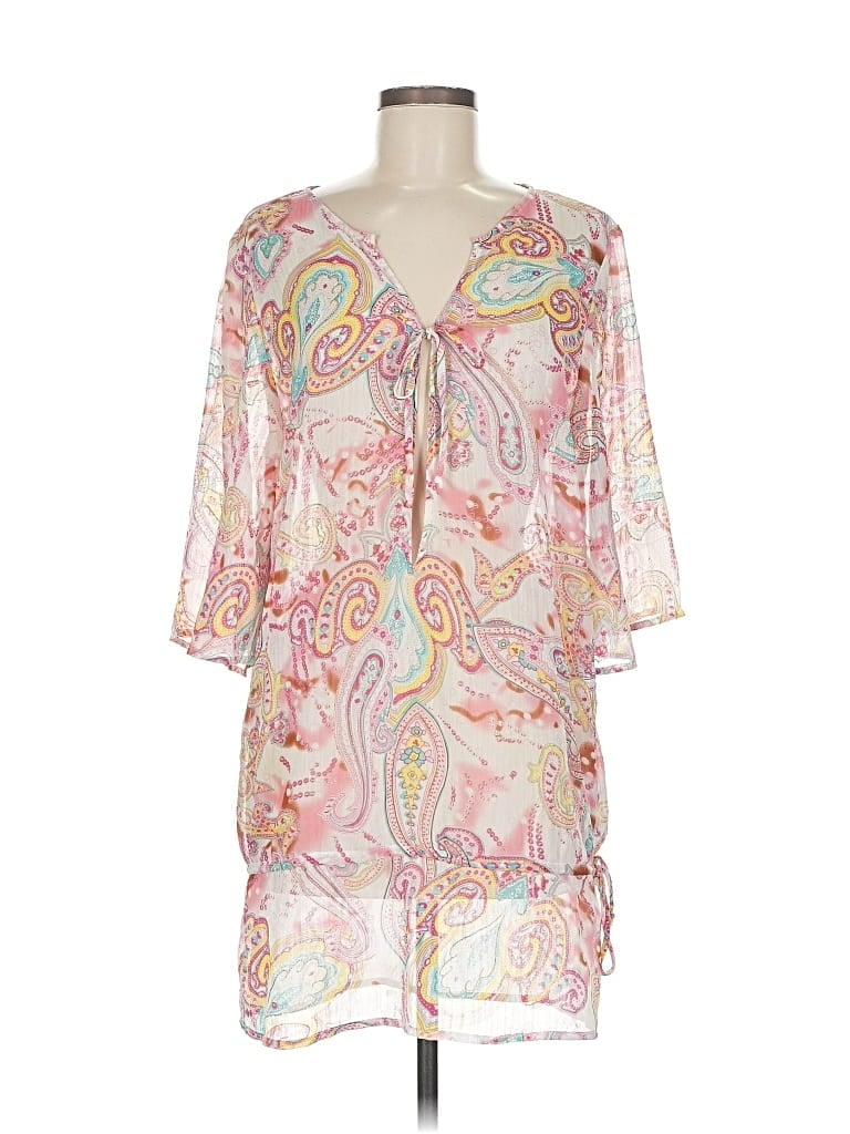 Pre-owned Beach Bunny Kimono In Pink