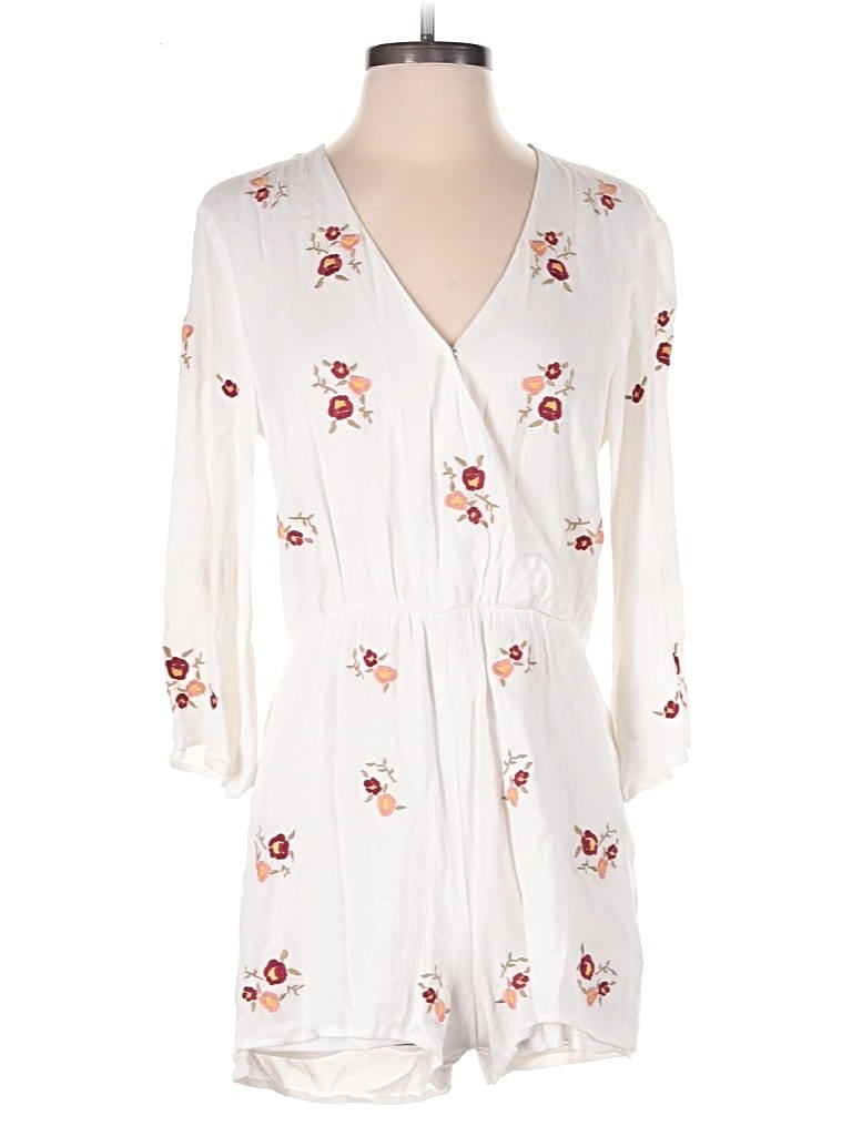 Pre-owned En Creme Romper In White