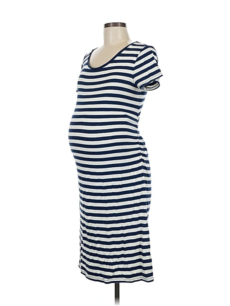 Pre-owned Liz Lange Maternity For Target Casual Dress In Blue