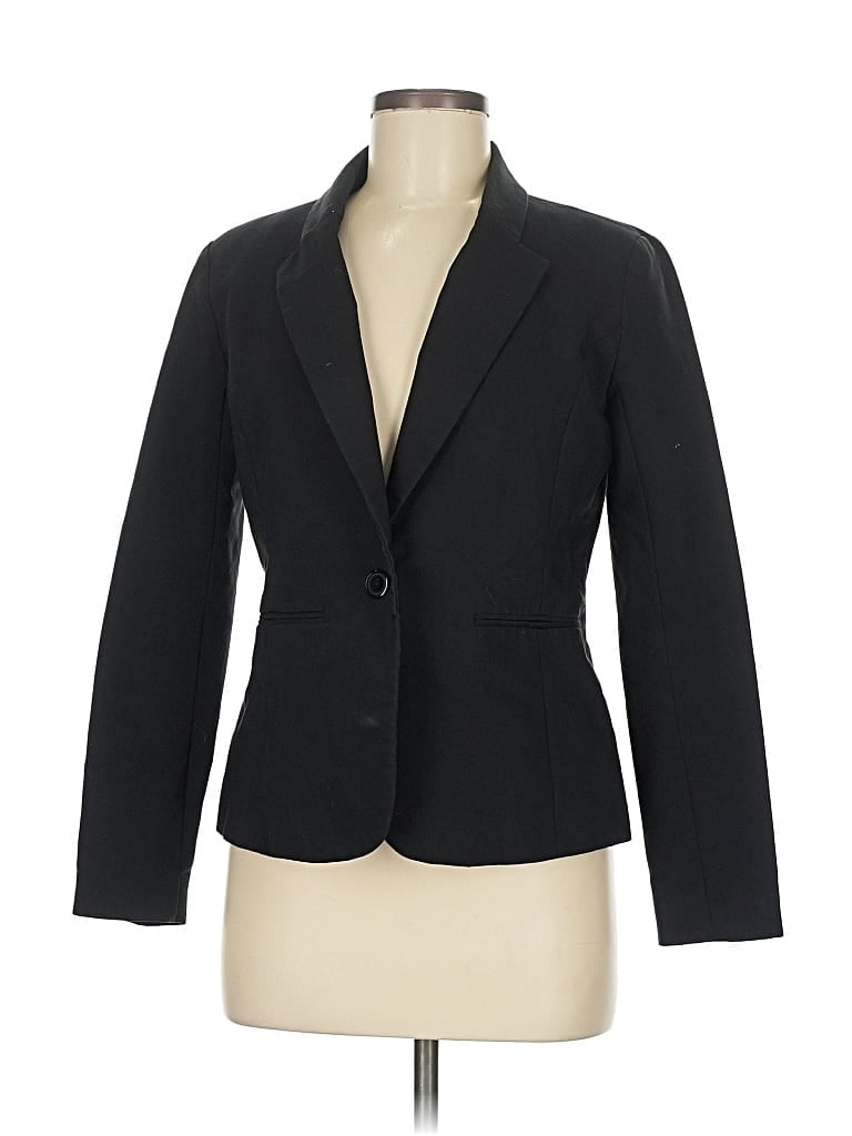 Pre-owned Mossimo Blazer Jacket In Black