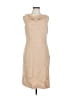 J.Crew 100% Polyester Solid Tan Cocktail Dress Size 10 - photo 1