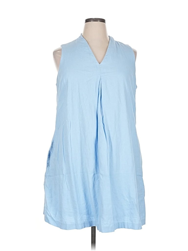 Pre-owned Tommy Bahama Casual Dress In Blue