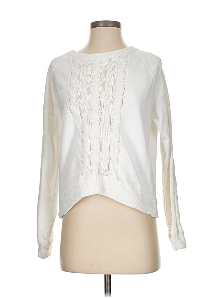 Pre-owned Tuckernuck Pullover Sweater In White