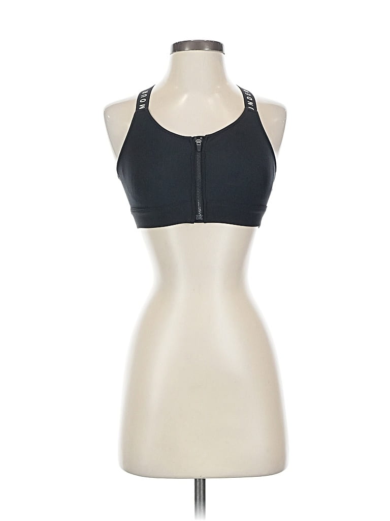 Pre-owned Under Armour Tank Top Black Halter Neckline Tops