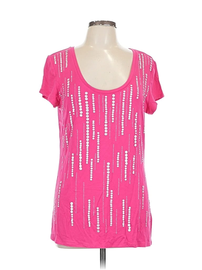 Pre-owned Philosophy Republic Clothing Short Sleeve T-shirt In Pink