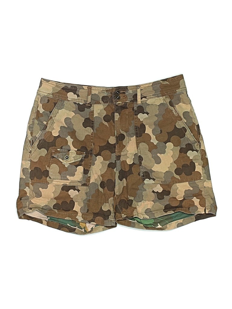 Pre-owned By Anthropologie Khaki Shorts In Brown