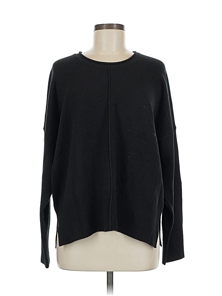 Pre-owned French Connection Pullover Sweater In Black