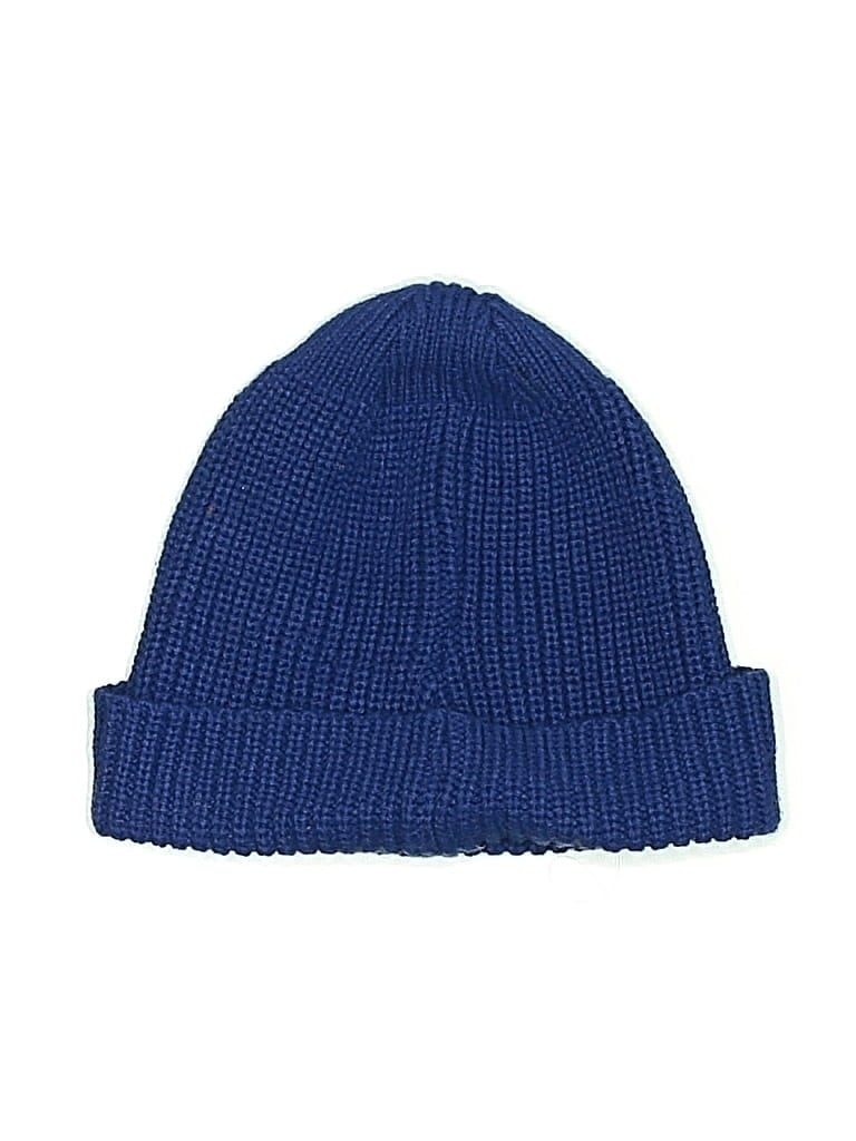Pre-owned Assorted Brands Beanie Hat In Blue