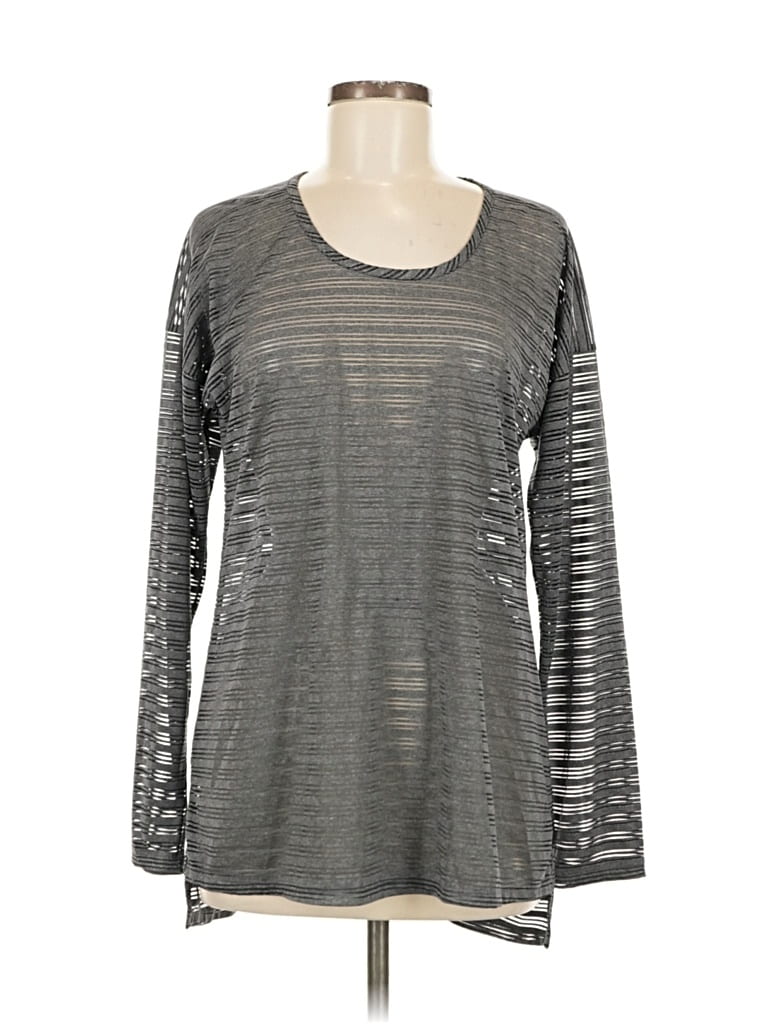 Pre-owned Exofficio Long Sleeve T-shirt In Gray