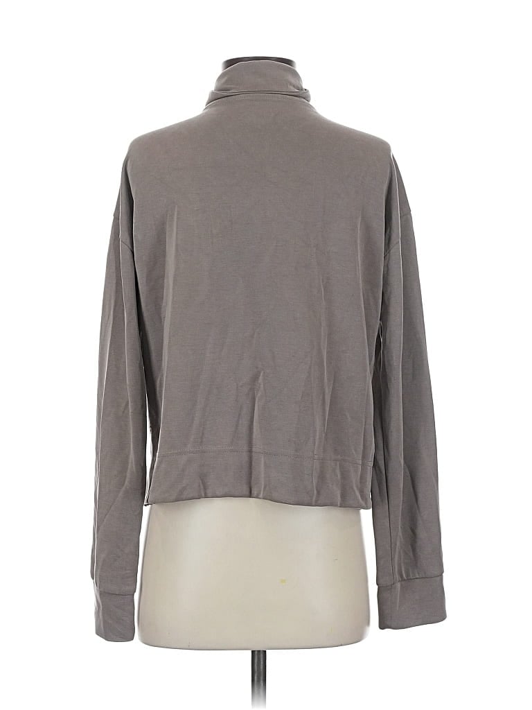 Pre-owned Athleta Turtleneck Sweater In Gray
