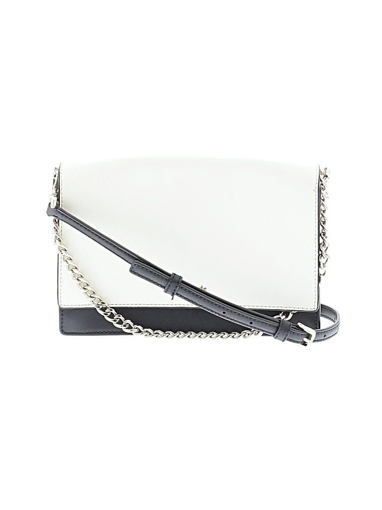 Pre-owned Kate Spade New York Leather Satchel In White