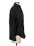 Everlane Solid Black Long Sleeve Button-Down Shirt Size 2 - photo 4
