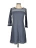 Garnet Hill Gray Casual Dress Size XS - photo 1