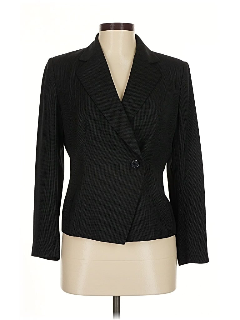Pre-owned Kasper A.s.l. Blazer Jacket In Black