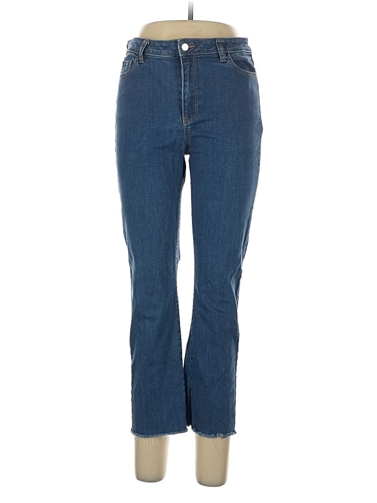 Pre-owned Eva Mendes By New York & Company Jeans In Blue