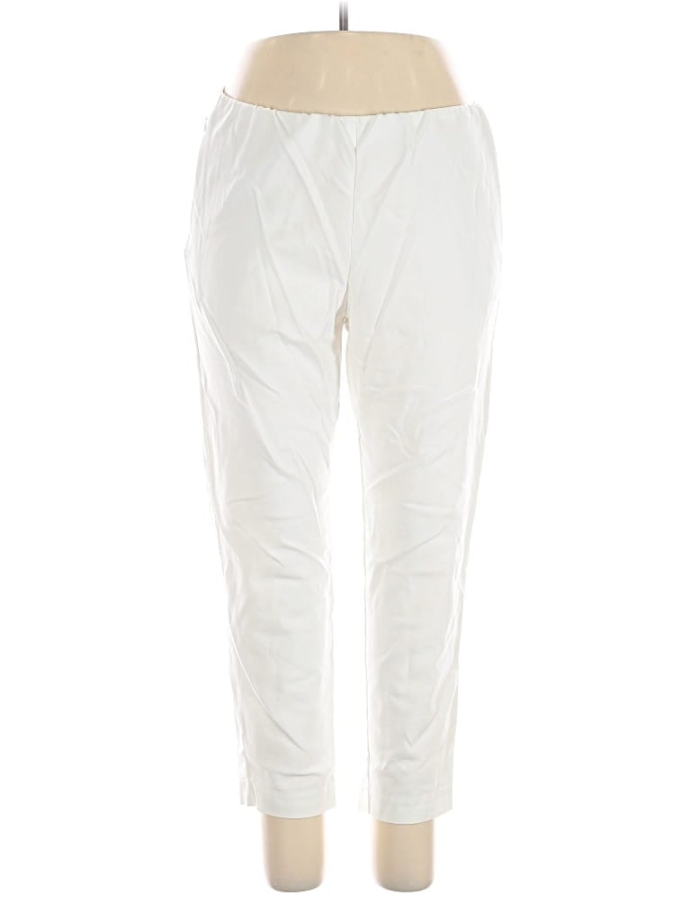 Pre-owned Jjill Casual Pants In White