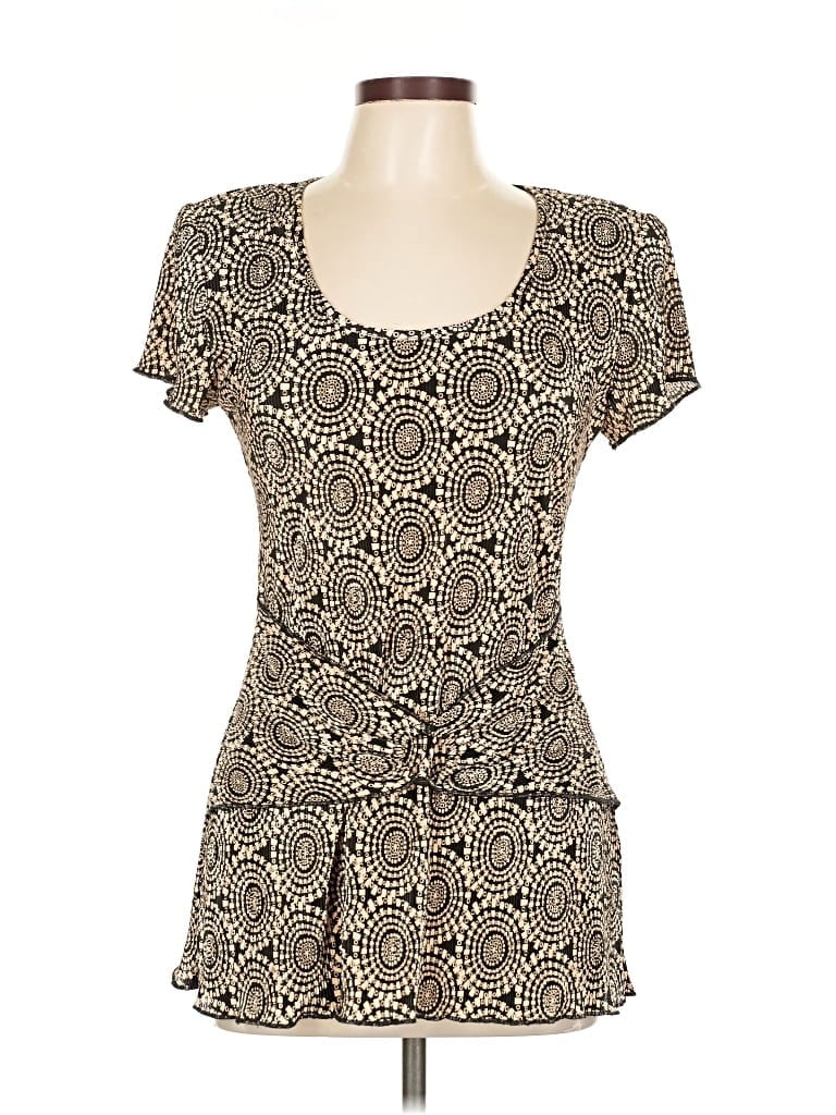 Pre-owned Dressbarn Casual Dress In Brown