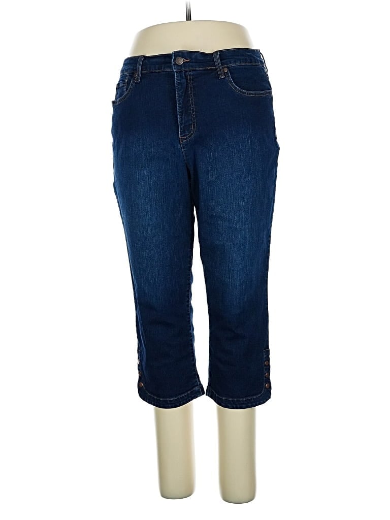 Pre-owned Kim Rogers Jeans In Blue