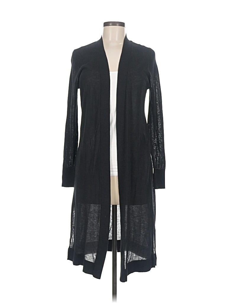 Pre-owned Ann Taylor Loft Cardigan Sweater In Black