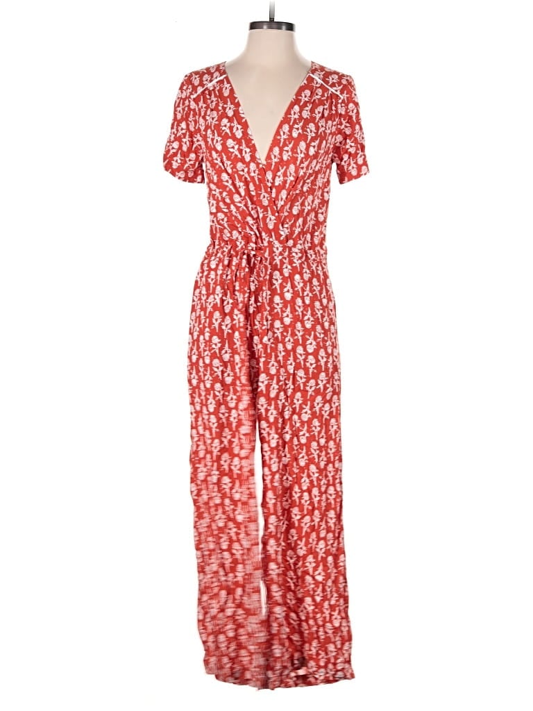 Pre-owned Porridge Jumpsuit In Red