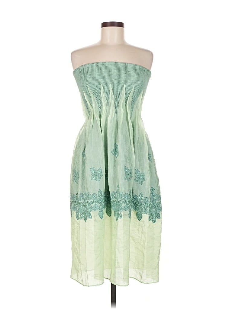 Pre-owned Lapis Cocktail Dress In Green