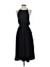 NSR 100% Polyester Solid Black Cocktail Dress Size XS - photo 1