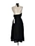 NSR 100% Polyester Solid Black Cocktail Dress Size XS - photo 2