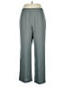 Perceptions 100% Polyester Chevron-herringbone Gray Dress Pants Size 16 - photo 1